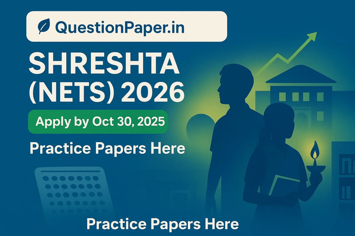 SHRESHTA (NETS) 2026 Notification Out: Eligibility, Dates & Exam Pattern