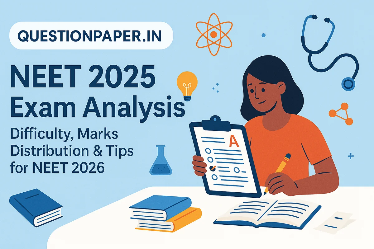 NEET 2025 Exam Analysis: Difficulty, Marks Distribution & Tips for NEET 2026